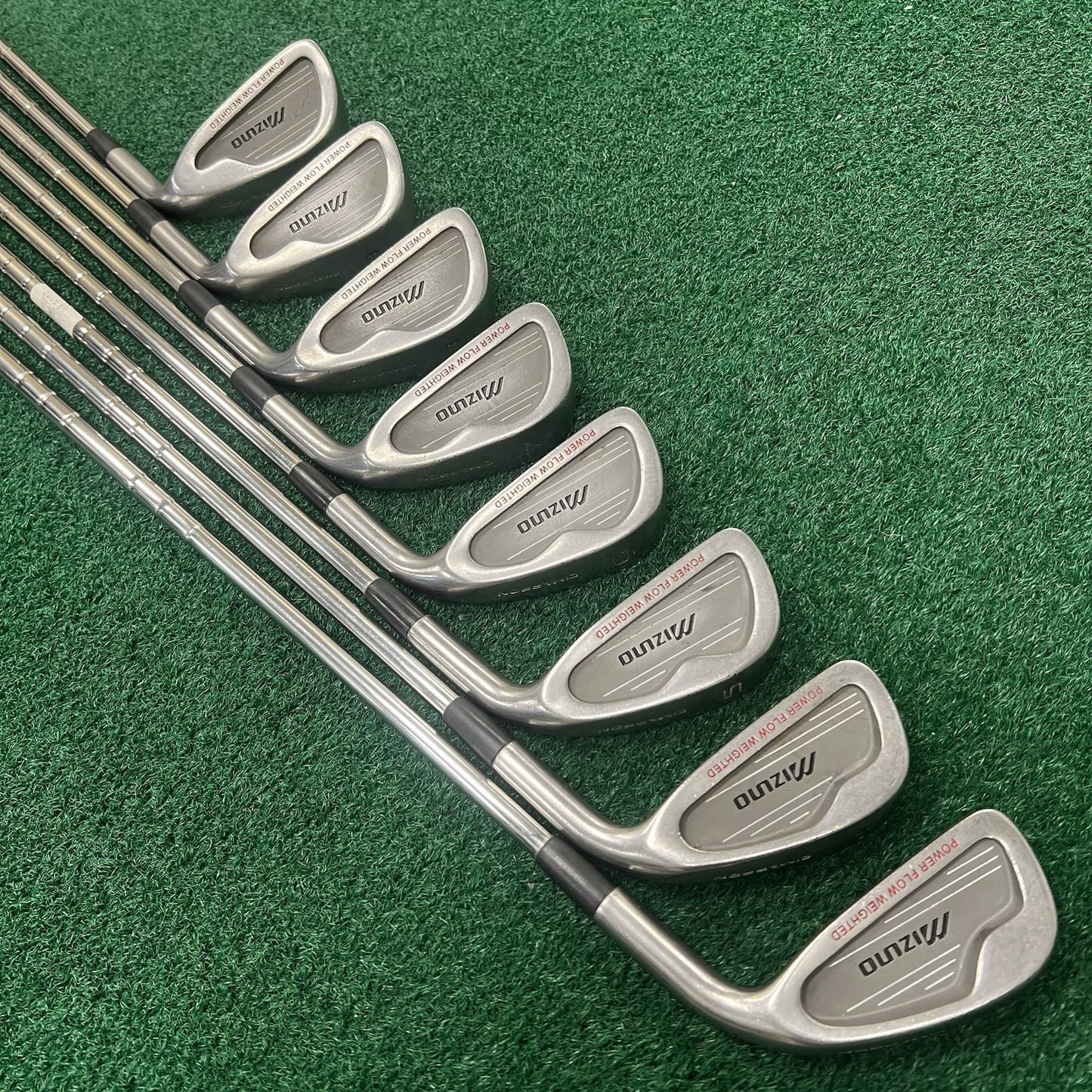 Mizuno Cimarron Iron Set Power Flow 3-PW Right Handed Regular Flex Steel Shafts