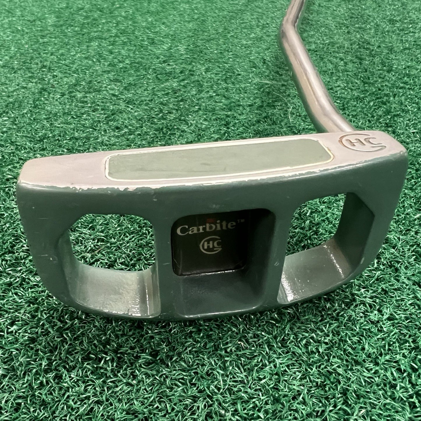 Carbite Green HC Half Mallet Putter Men's Right Hand Steel Shaft New Grip!