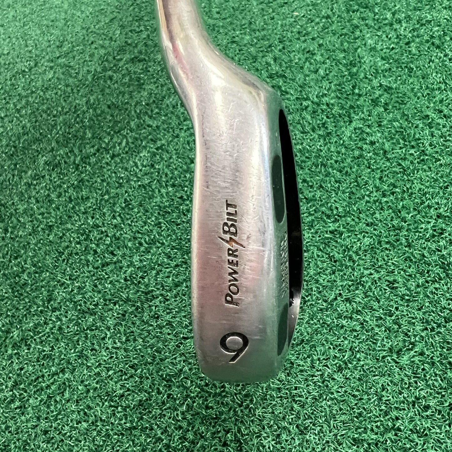 Powerbilt Air Attack Single 9 Iron Men's Right Hand Regular Flex Steel Shaft