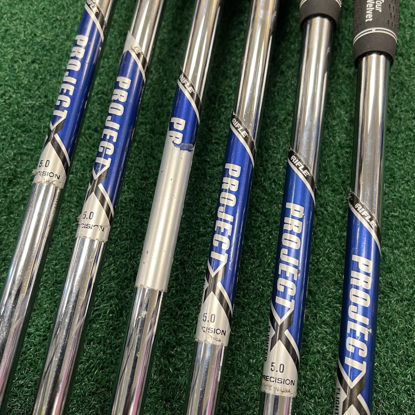 Adams Golf Idea Pro Gold Forged 5-PW Project X Rifle 5.0 Regular Rifle Steel