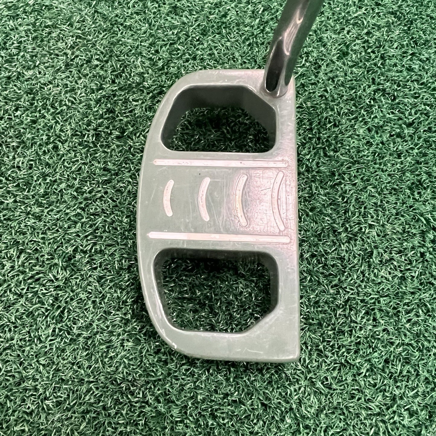 Carbite Green HC Half Mallet Putter Men's Right Hand Steel Shaft New Grip!