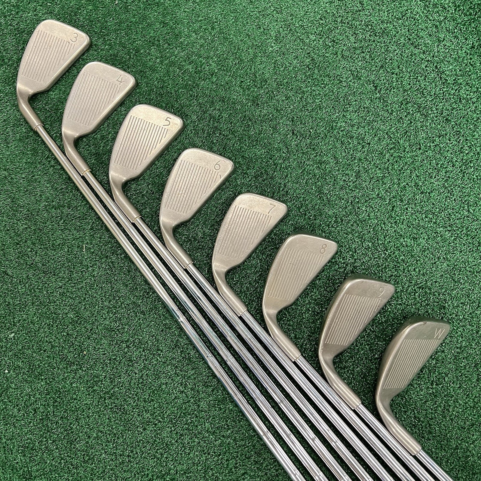 PING Zing 2 Green Dot Iron Set 3-PW JZ Stiff Flex Steel Shafts Right Hand +1/2"