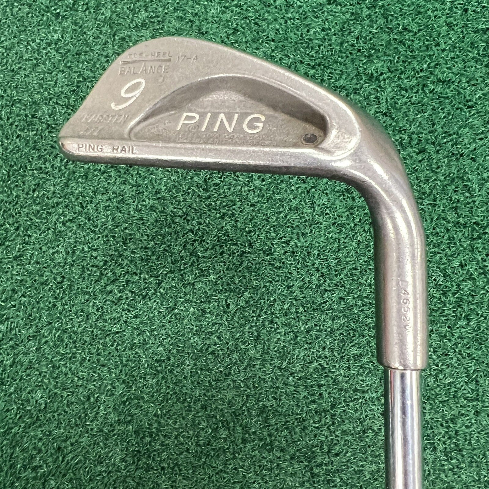 PING Karsten III Black Dot Single 9 Iron Golf Club Steel Shaft MRH