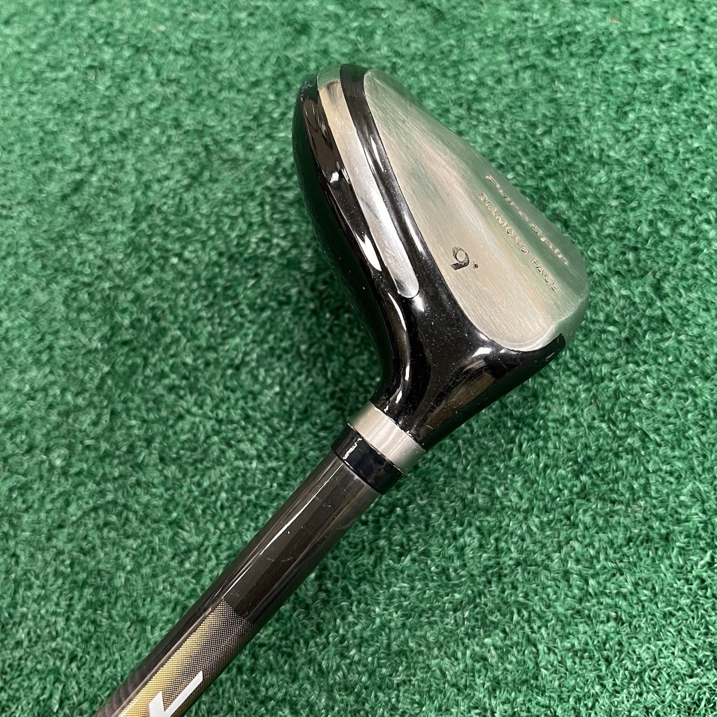 PURESPIN Diamond Face DRIVER 9° Right Handed Graphite Stiff Flex Fat Shaft