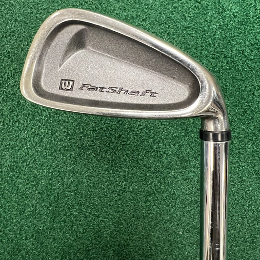 Wilson Fat Shaft Single 6 Iron Men's Right Hand Stiff Flex Steel Shaft 38"