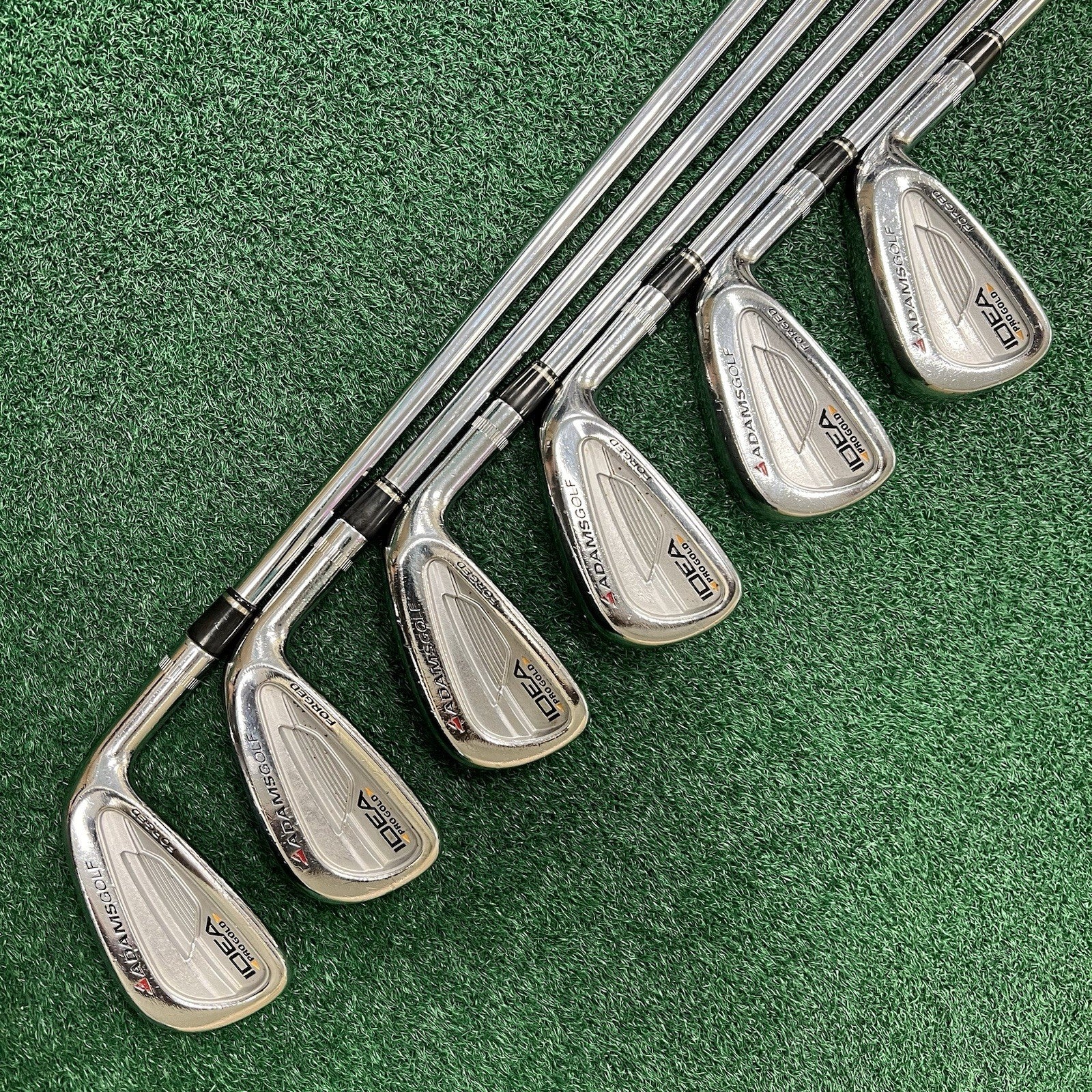 Adams Golf Idea Pro Gold Forged 5-PW Project X Rifle 5.0 Regular Rifle Steel
