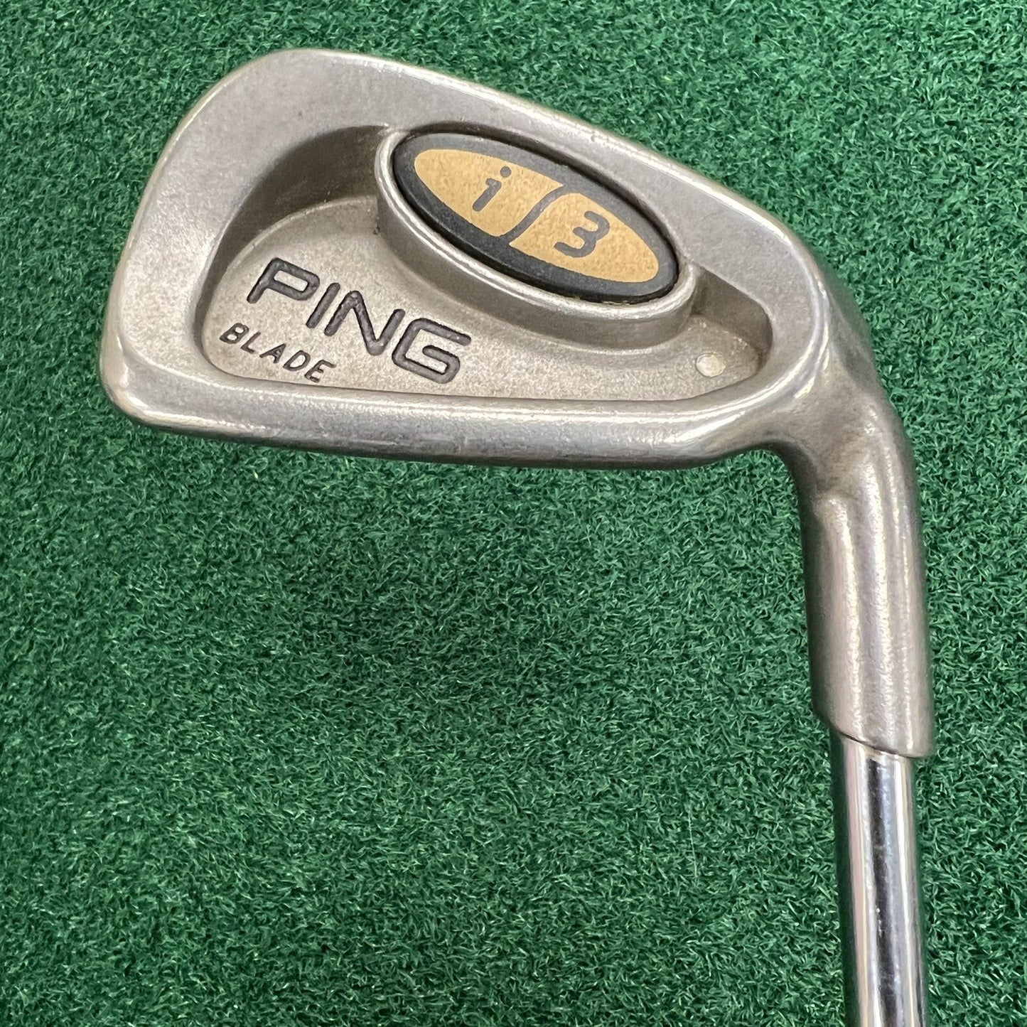 Ping i3 Oversize Single Iron 6 Iron Steel Stiff Right White Dot 37.5" Golf