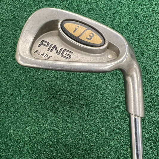 Ping i3 Oversize Single Iron 6 Iron Steel Stiff Right White Dot 37.5" Golf