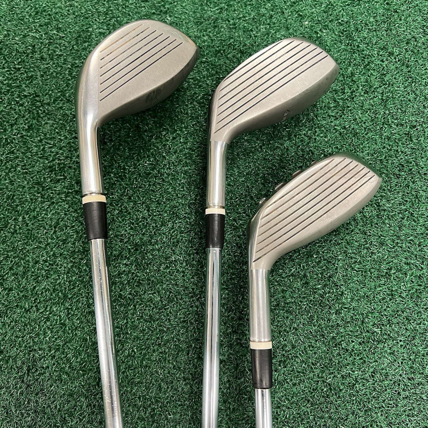 TaylorMade Tour Cleek III/Original Wood Set MRH Regular Flex Steel Shafts (3)