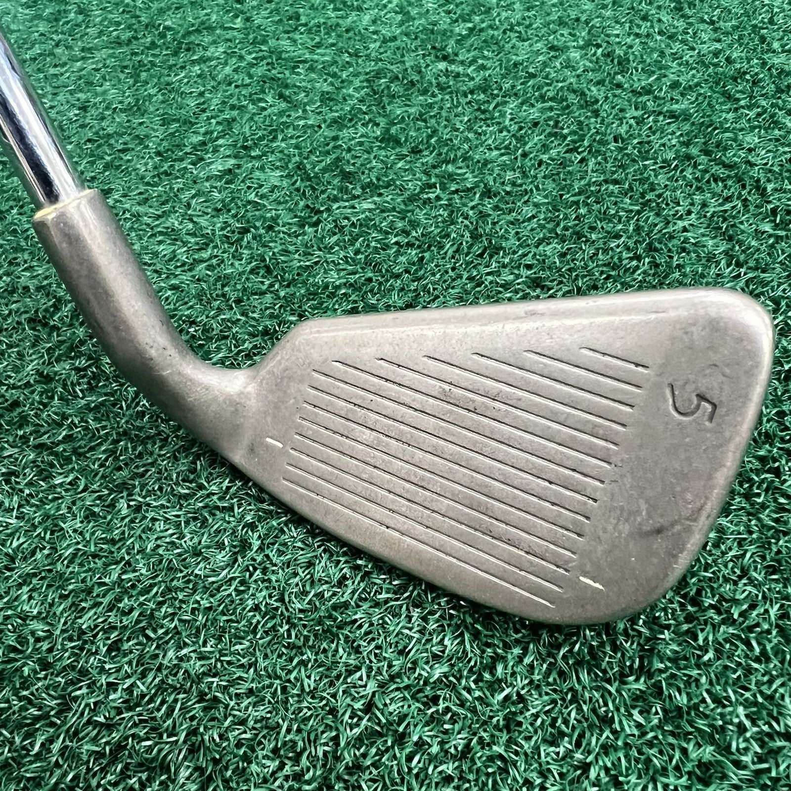 PING ISI-Nickel 5 Iron Green Dot Steel Ping Stiff Flex Shaft LH All Original