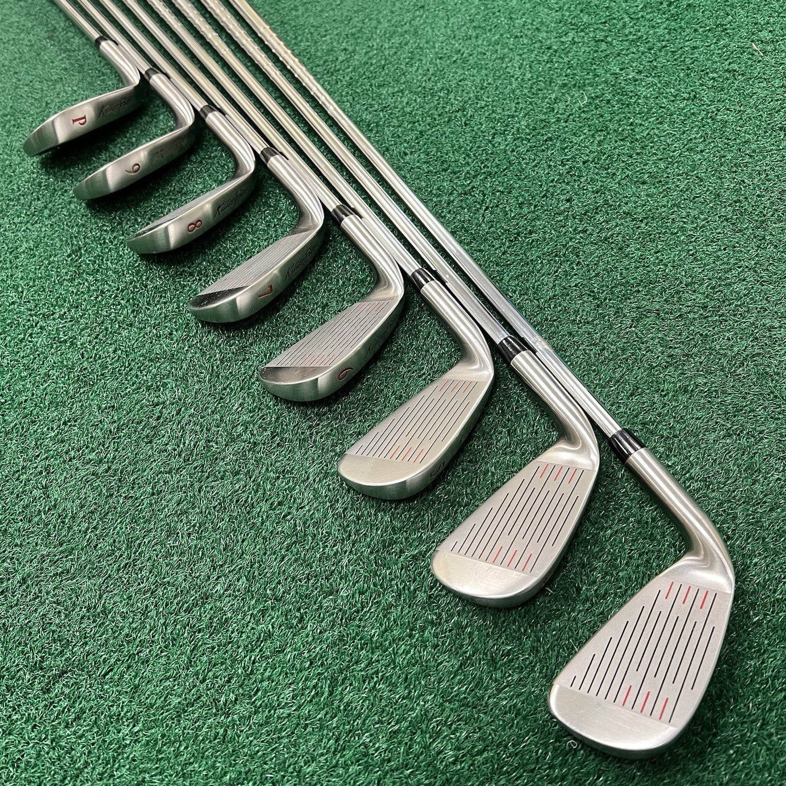 Killer Bee Stinger Iron Set 3-PW Right Hand Regular Flex Steel Shafts ORIGINAL!
