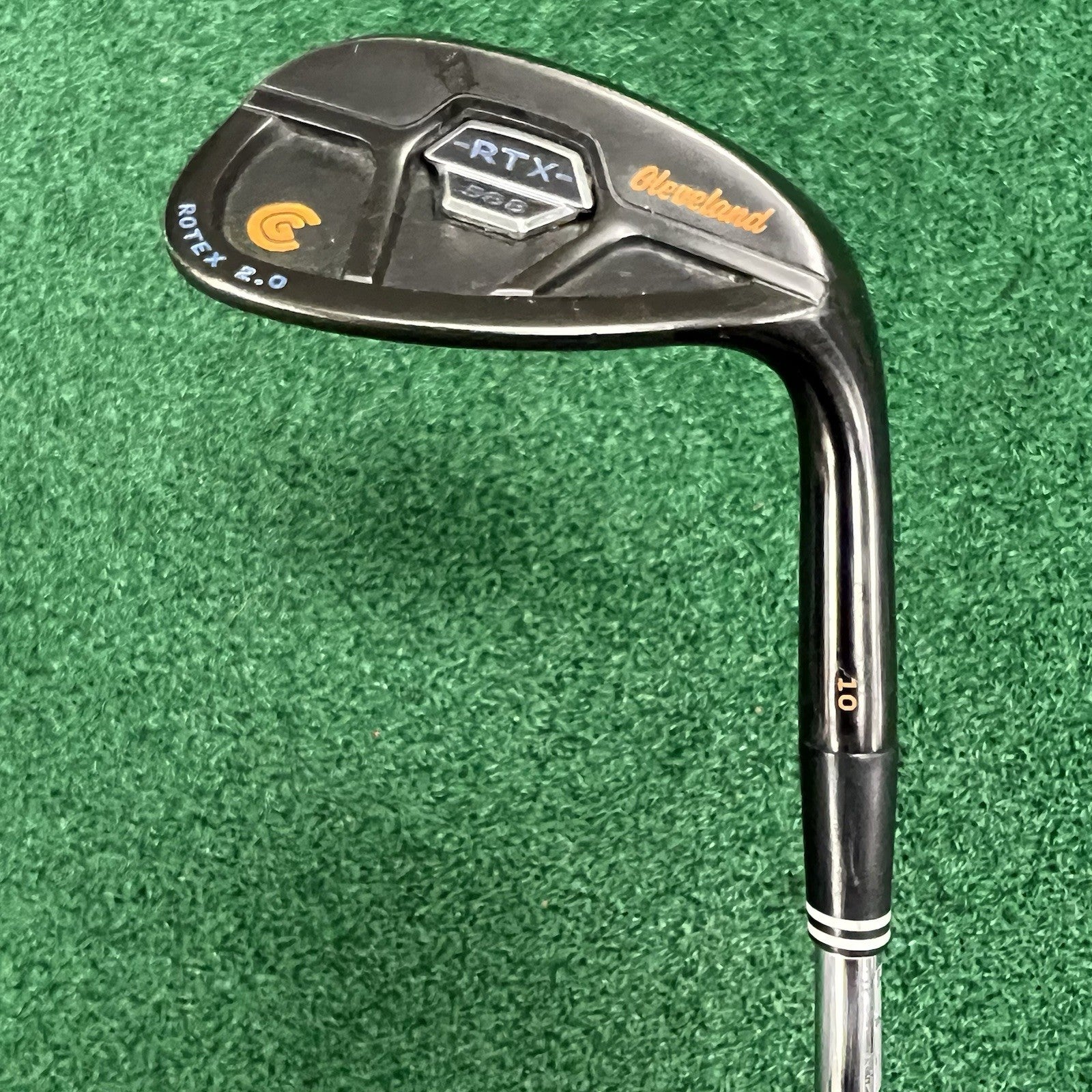 Cleveland Wedge RTX 588 Rotex 2.0 52° 10° Black Gap Wedge Flex Golf Club RH