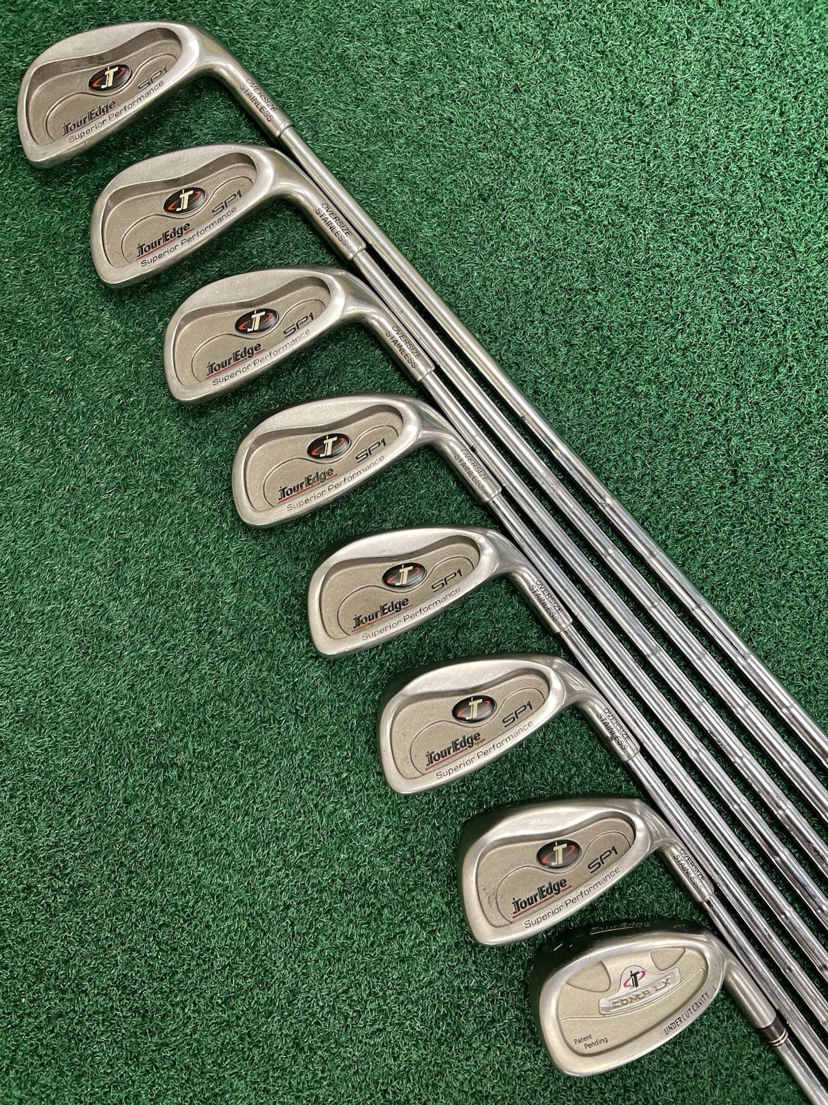 Tour Edge SP1 Oversize Beginner Iron Set Right Hand Uniflex Steel Shafts