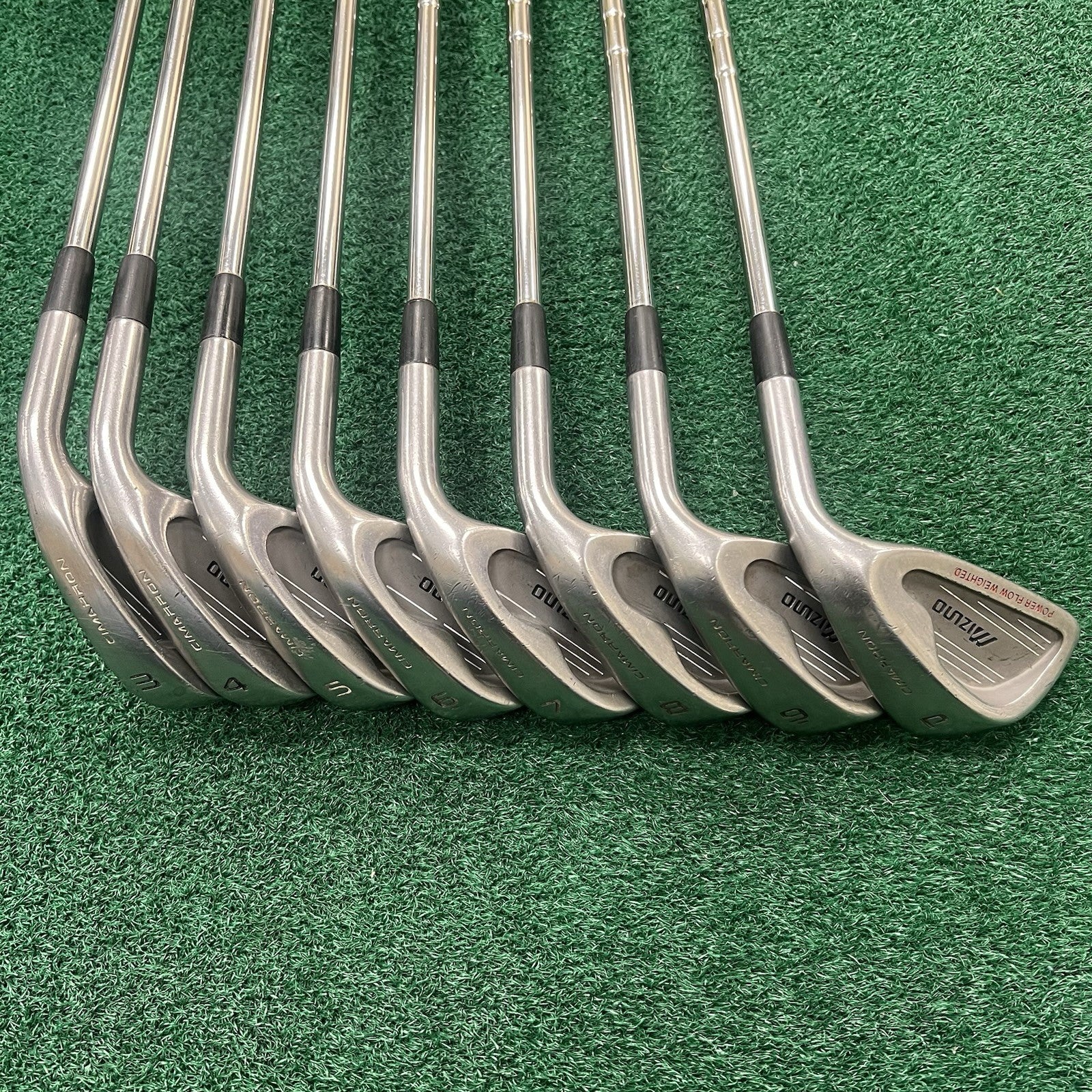 Mizuno Cimarron Iron Set Power Flow 3-PW Right Handed Regular Flex Steel Shafts