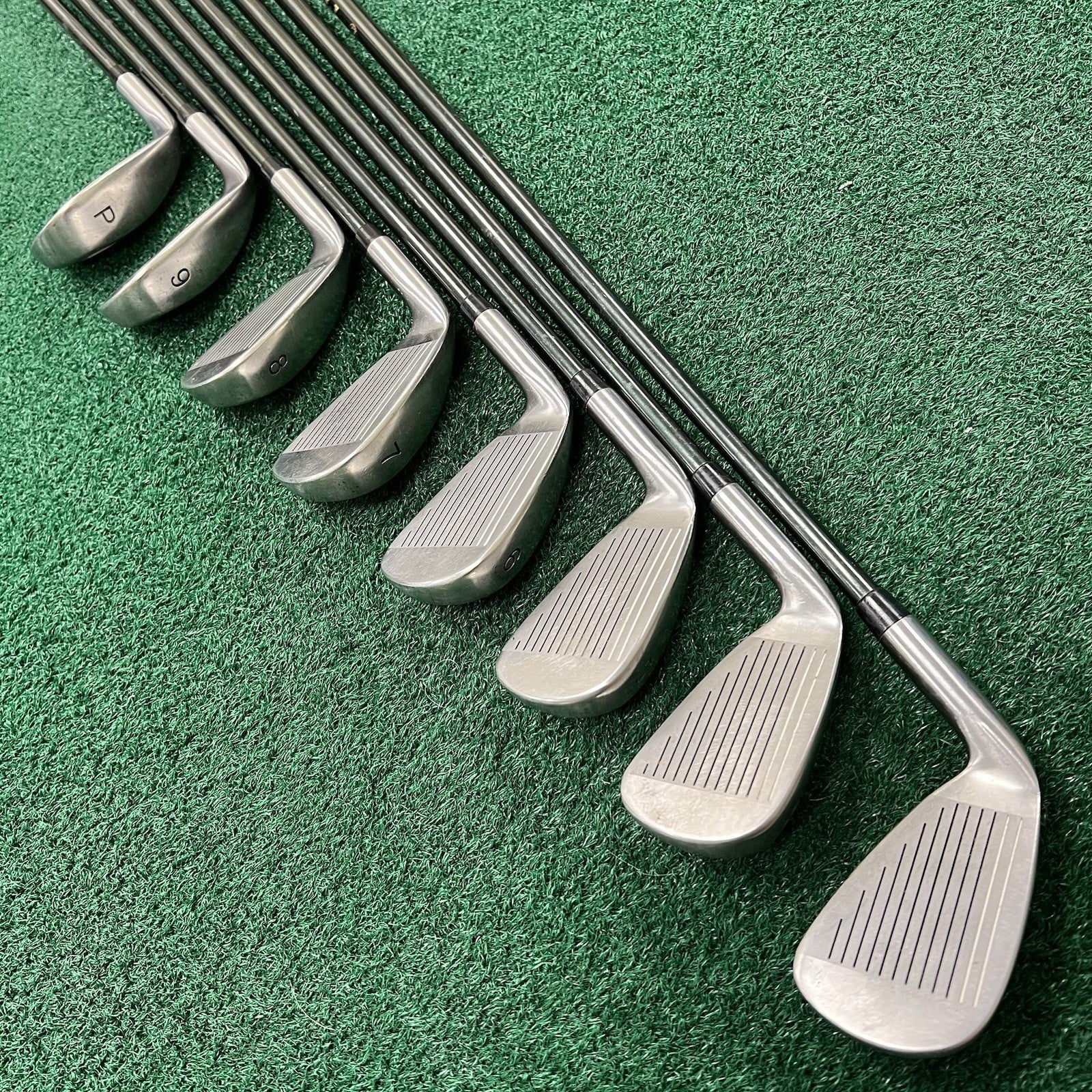 Warrior TCP Iron Set 3-PW MRH Regular Flex Graphite Similar to NIKE Slingshot
