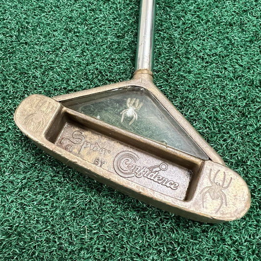 Vintage Spider Putter By Confidence Right Handed Blade Putter Steel Shaft 35"