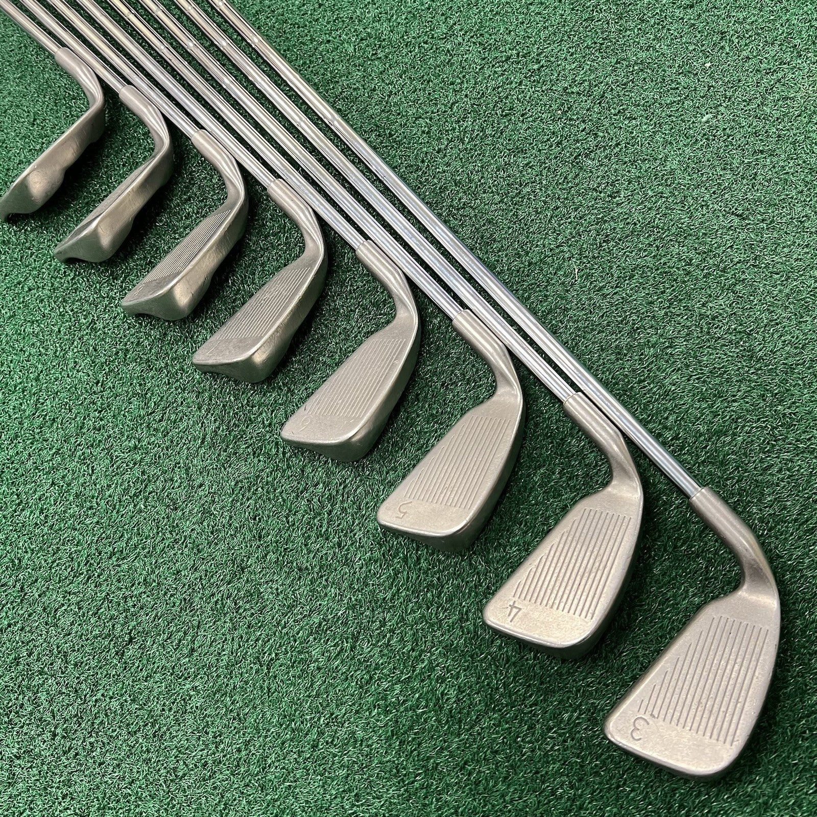 PING Zing 2 Green Dot Iron Set 3-PW JZ Stiff Flex Steel Shafts Right Hand +1/2"