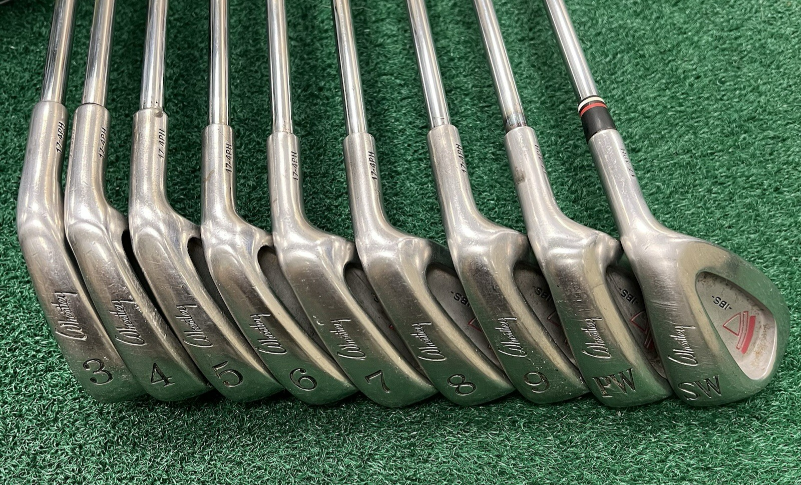 JSW John Wheatley IBS Cavity Back Iron Set MRH 3-PW+SW Regular Flex Steel Shafts