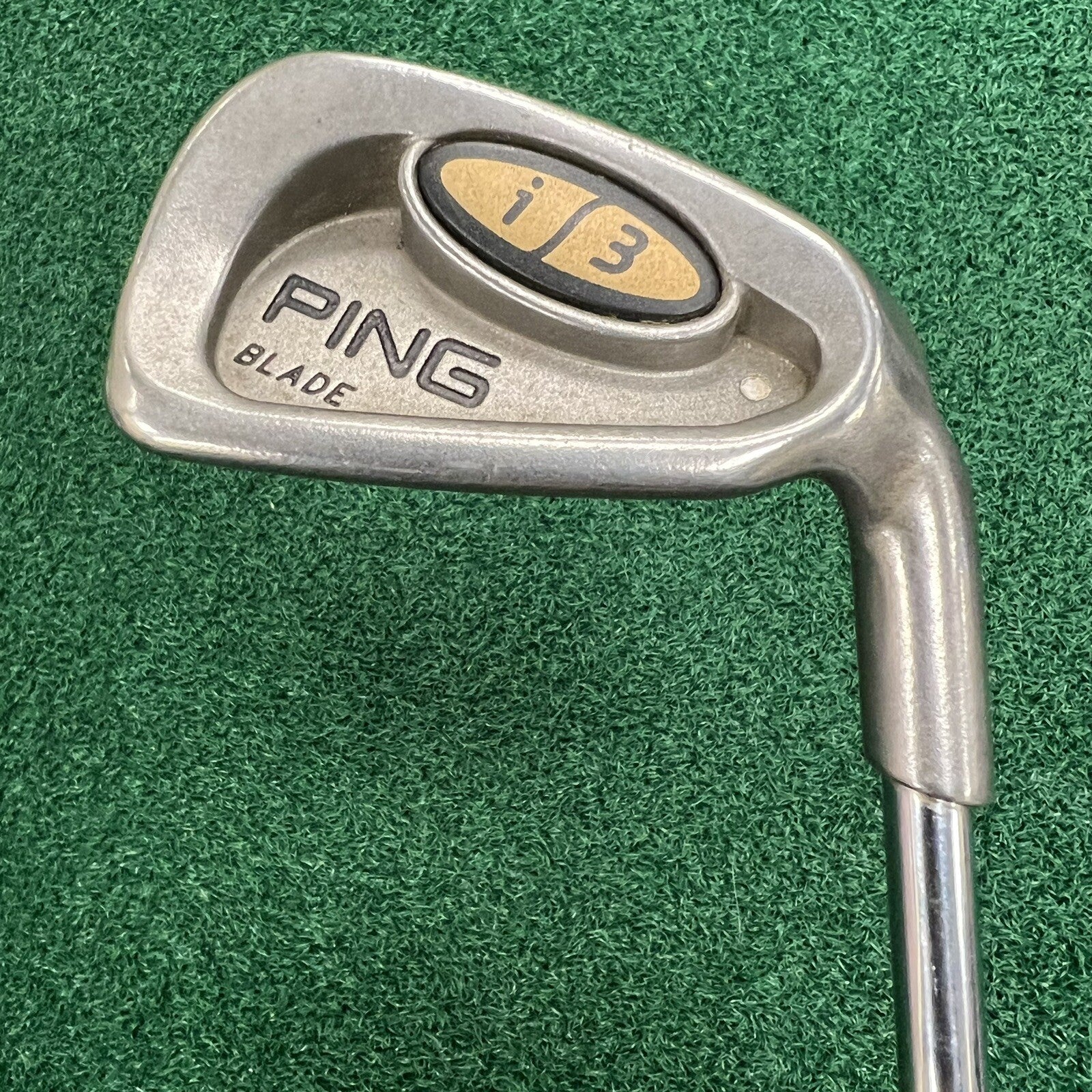 Ping i3 Oversize Single Iron 6 Iron Steel Stiff Right White Dot 37.5" Golf