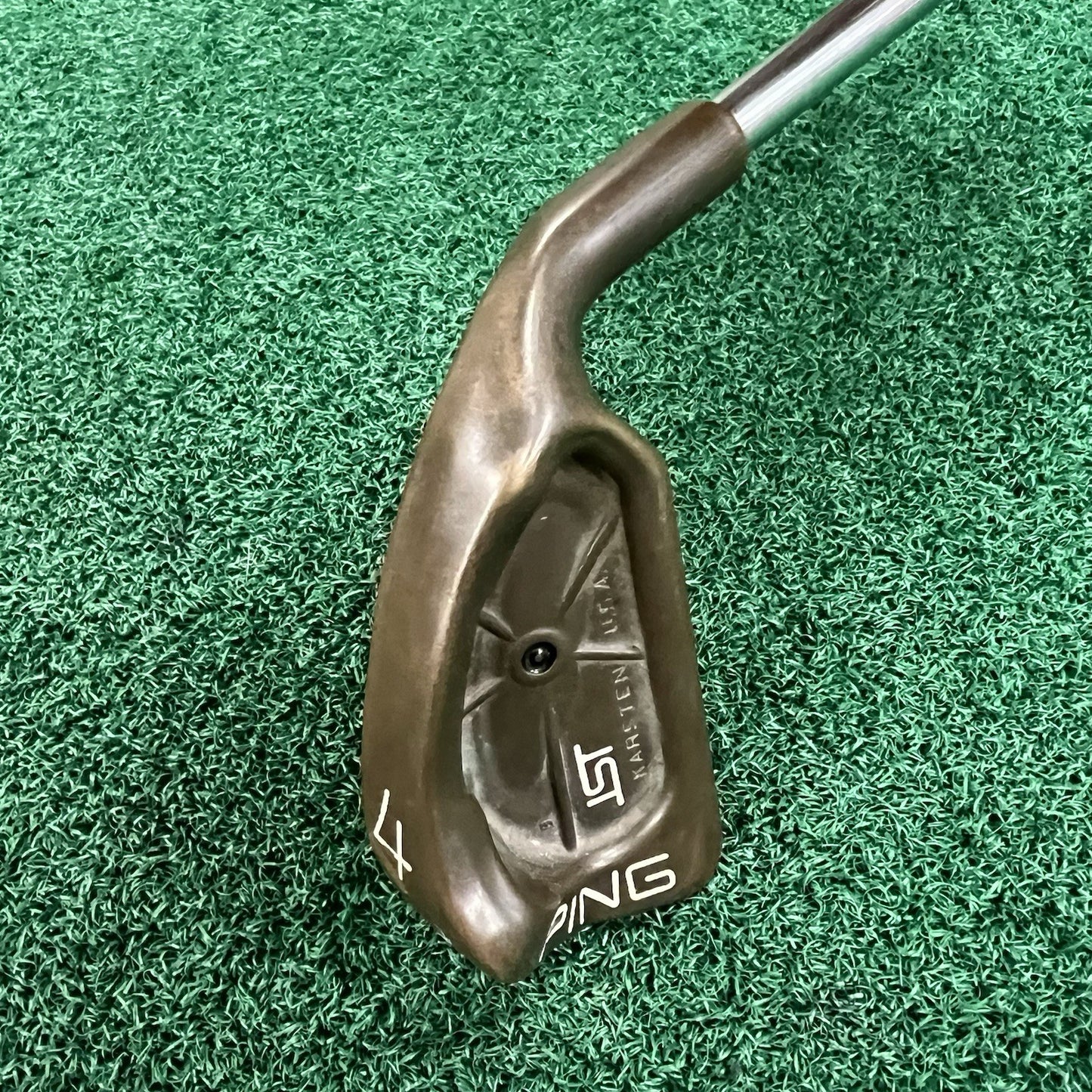PING ISI Black Dot BeCu Single 4 Iron Beryllium Copper Z-Z65 Stiff Steel 38.5”