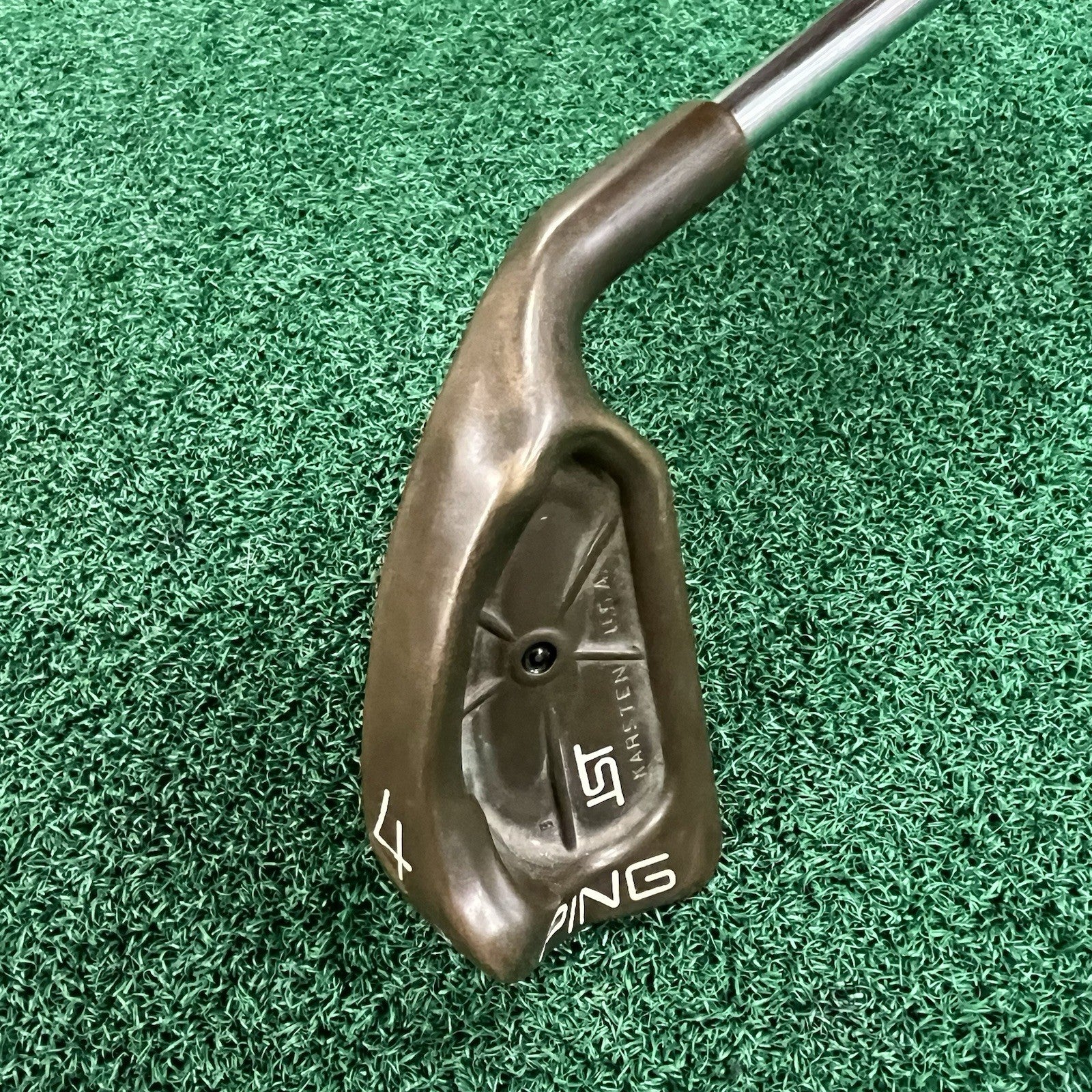 PING ISI Black Dot BeCu Single 4 Iron Beryllium Copper Z-Z65 Stiff Steel 38.5”
