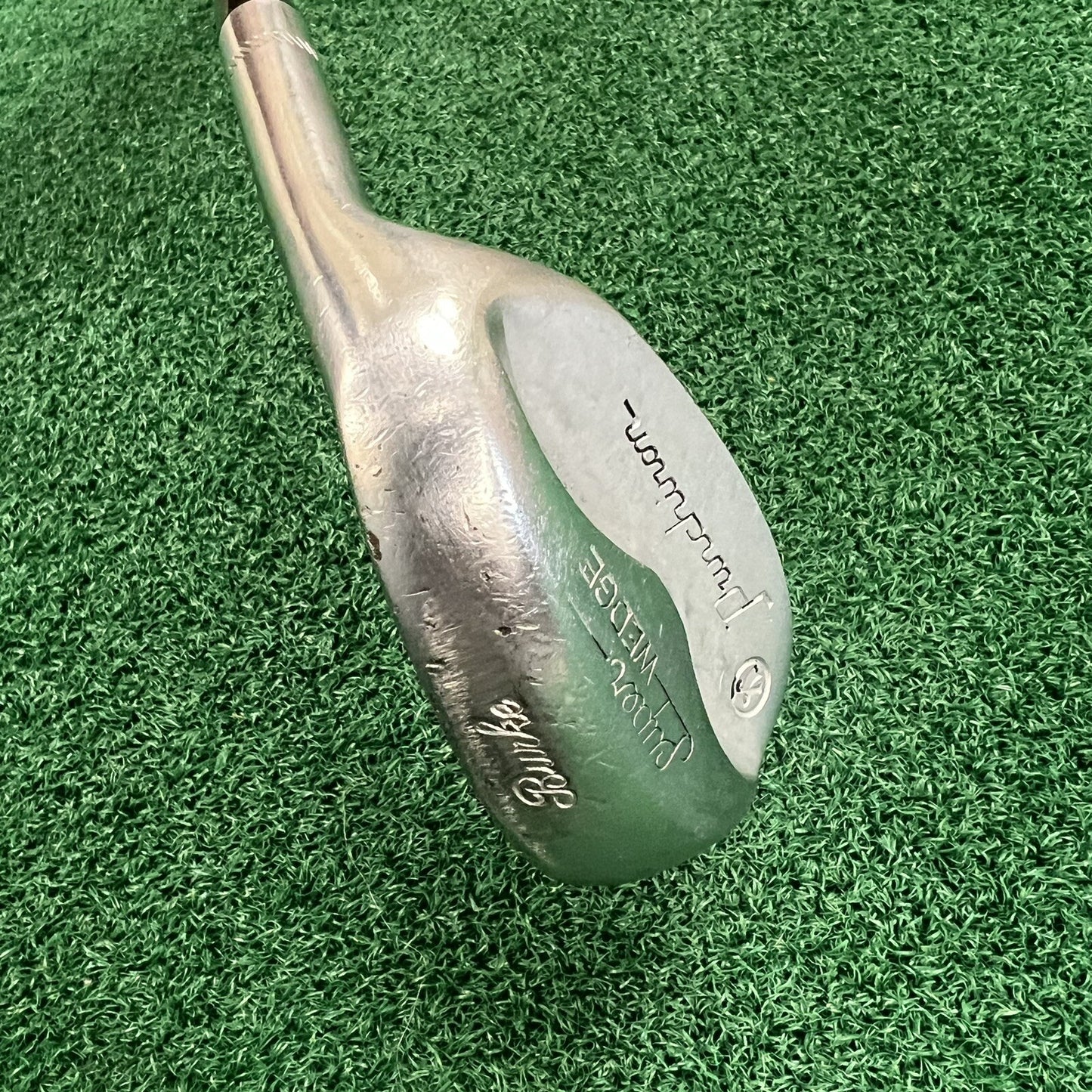 Burke Punch Iron Sand Wedge 35.5" #5453 Super Wedge Steel Shaft Men's RH
