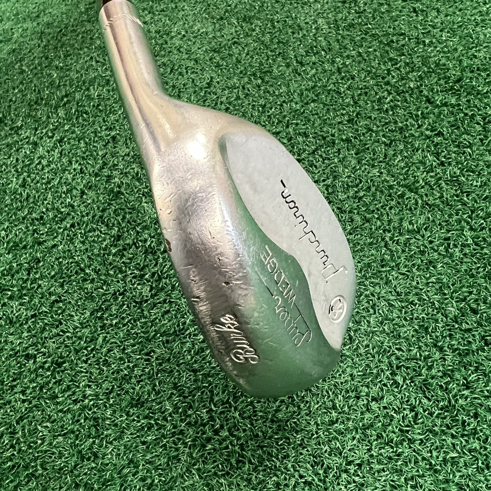 Burke Punch Iron Sand Wedge 35.5" #5453 Super Wedge Steel Shaft Men's RH