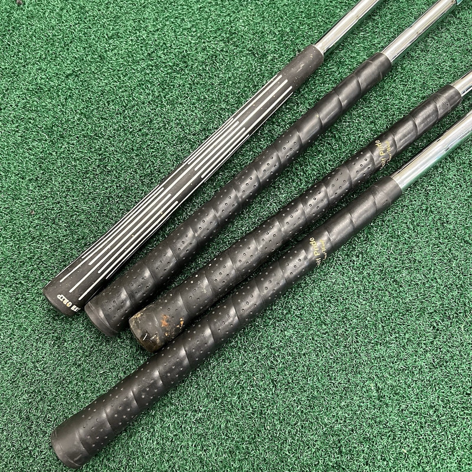 Vintage Ben Hogan Golf Persimmon Wood Set MRH Steel Shafts 1-3-4-5
