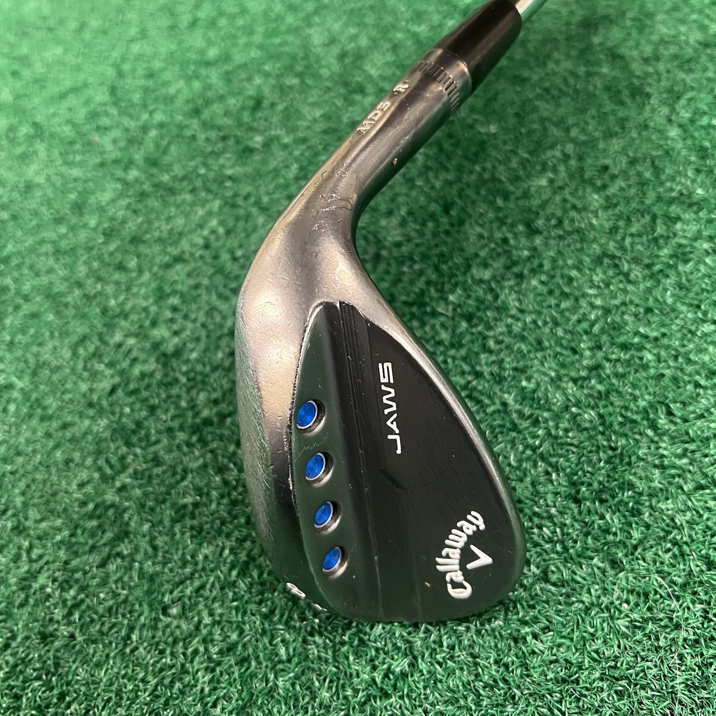 Callaway Jaws MD5 Black Lob Wedge LW 58° 12° X-Grind Modus Wedge Flex Steel MRH