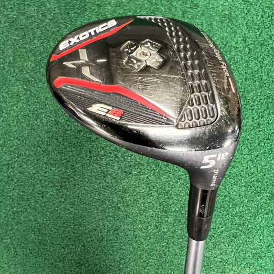 Tour Edge Exotics E8 18° 5 Fairway Wood Regular Flex Graphite Shaft. Right Hand