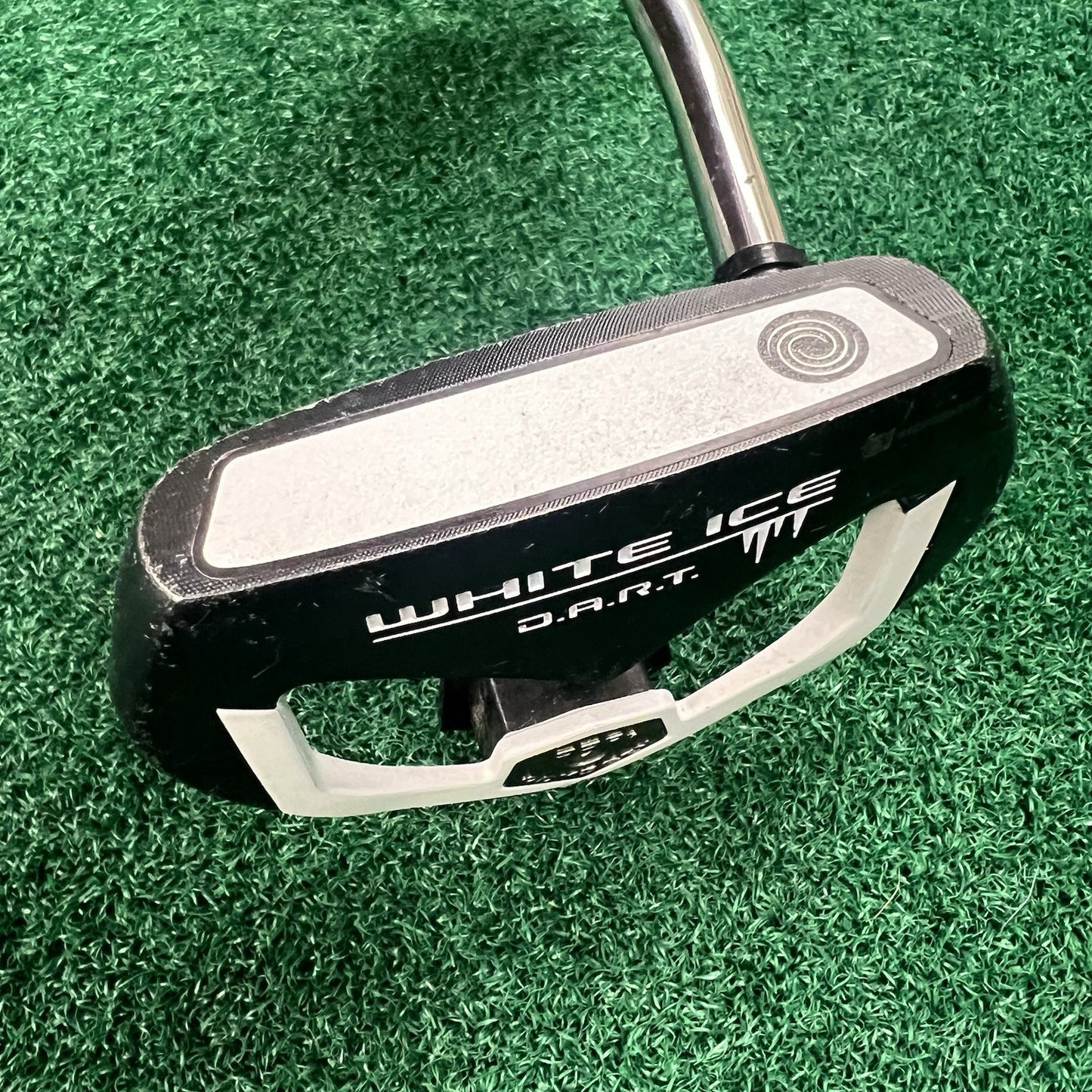 Odyssey White Ice DART Mallet Putter Right Hand 34" w/Head Cover/Weights/Wrench