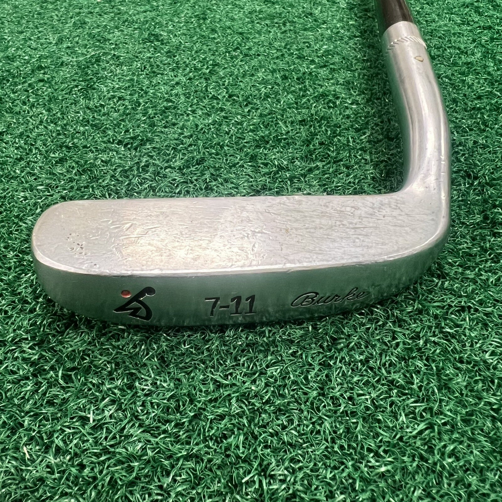 Burke 7-11 Blade Putter Heel Shafted Steel Shaft Right Hand Napa Style 34"
