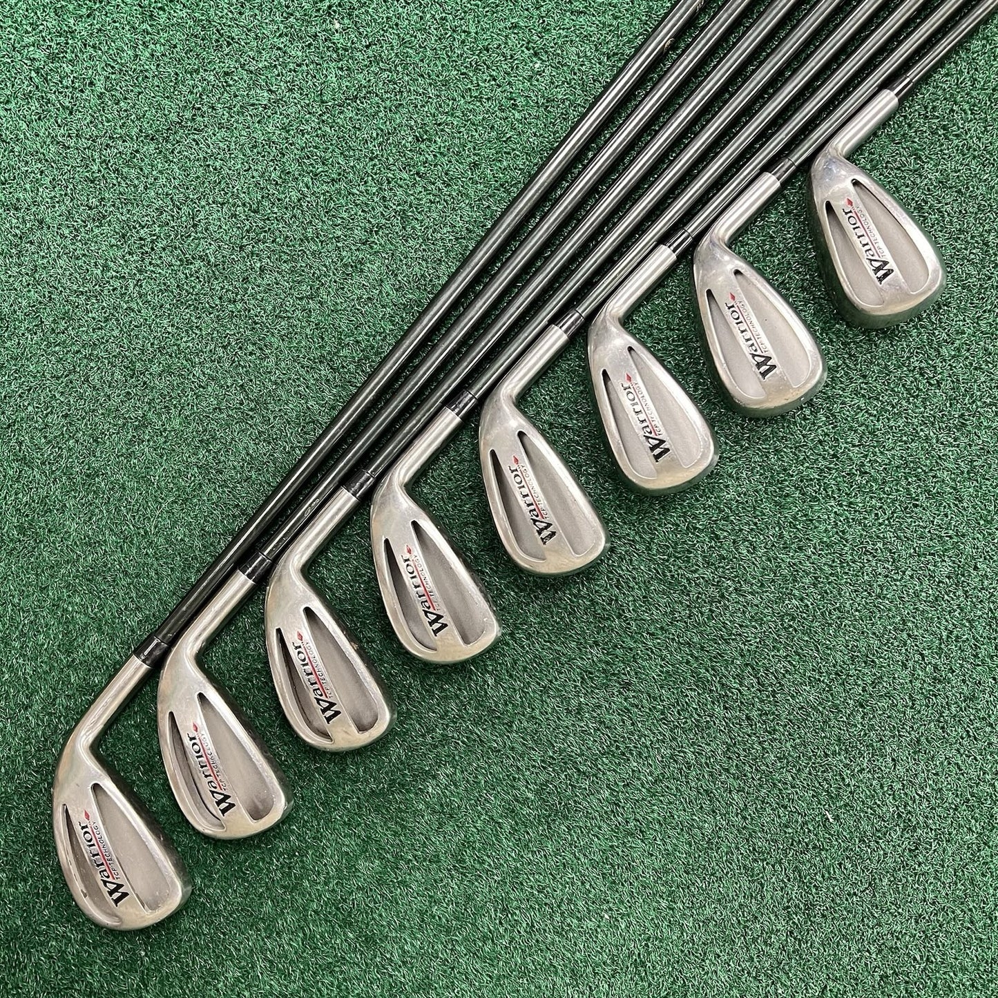 Warrior TCP Iron Set 3-PW MRH Regular Flex Graphite Similar to NIKE Slingshot