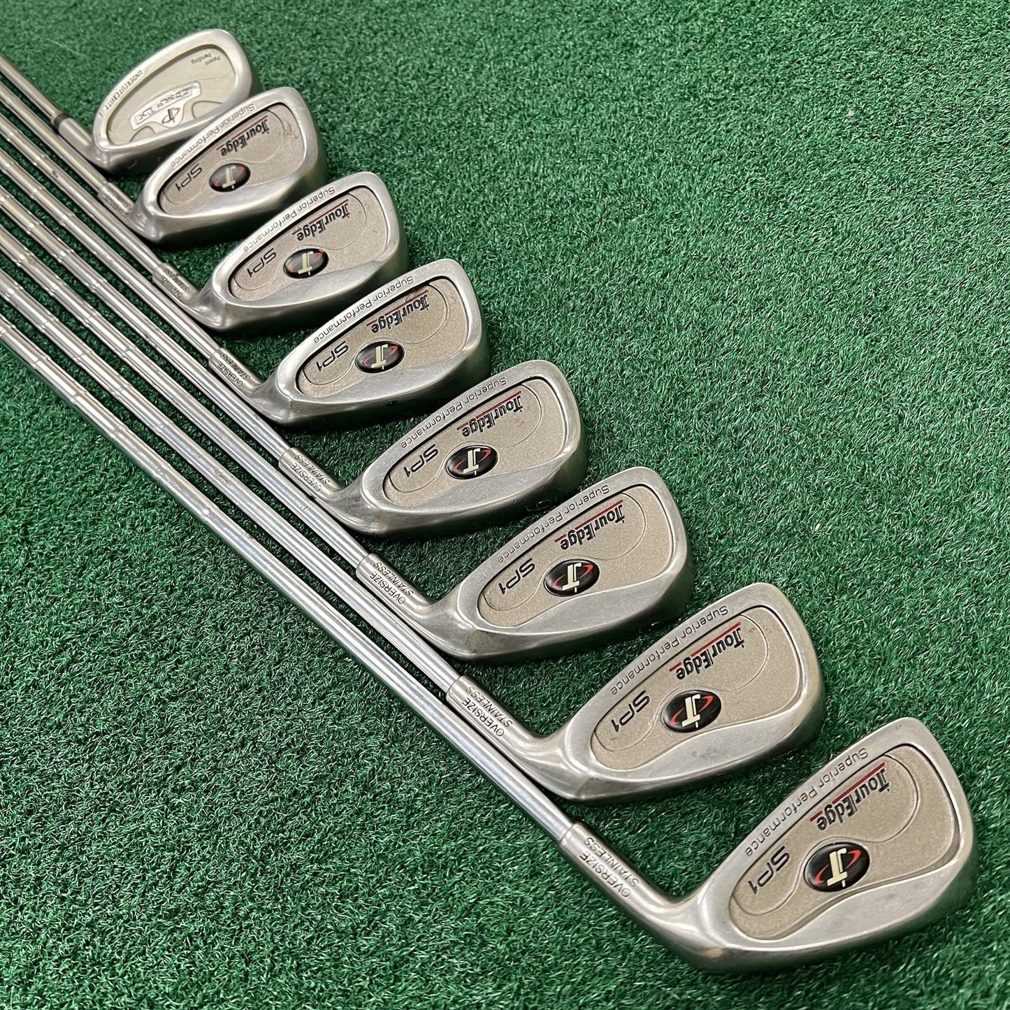 Tour Edge SP1 Oversize Beginner Iron Set Right Hand Uniflex Steel Shafts