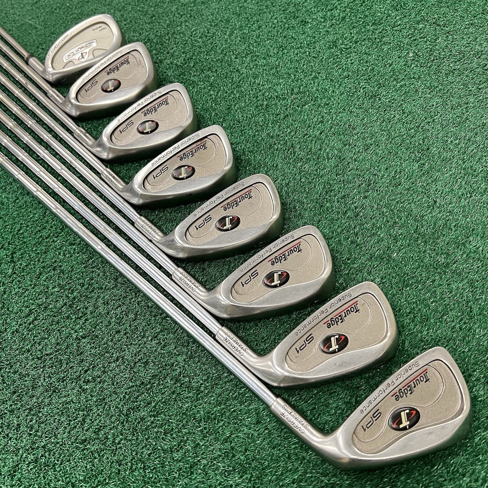 Tour Edge SP1 Oversize Beginner Iron Set Right Hand Uniflex Steel Shafts