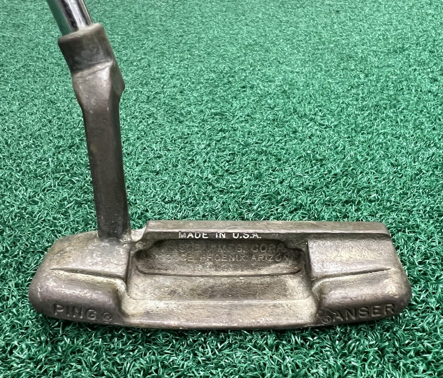 Ping Anser 35.5” Blade Putter Brass Head Men's Right Hand Steel Shaft