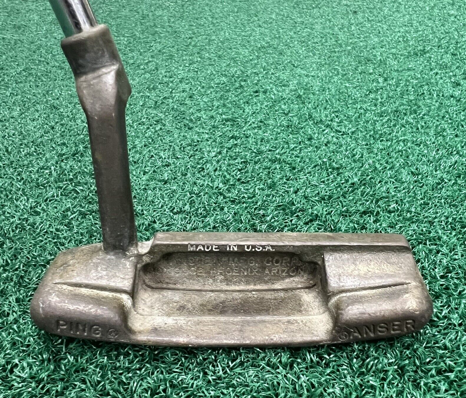 Ping Anser 35.5” Blade Putter Brass Head Men's Right Hand Steel Shaft