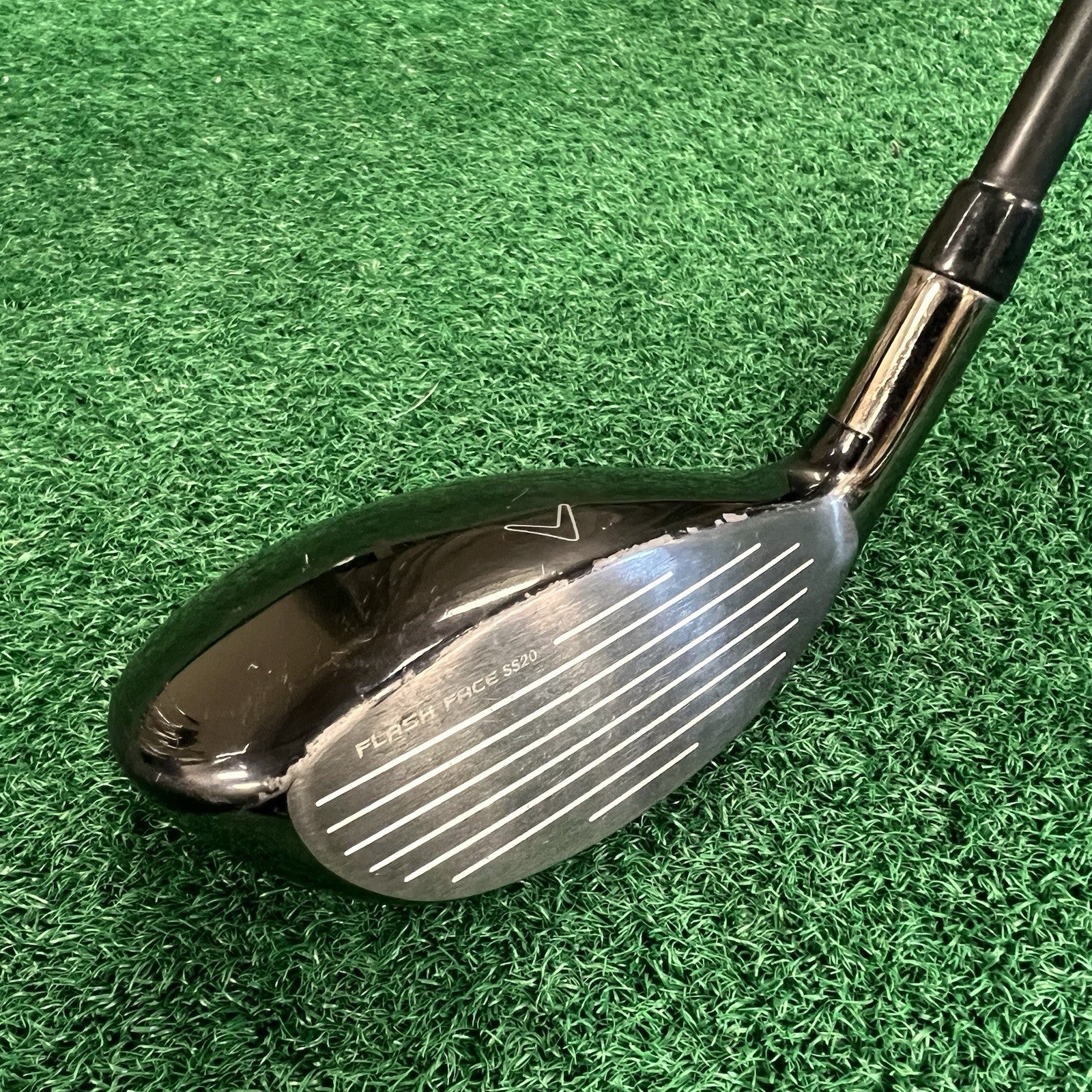 Callaway Mavrik Pro Hybrid 2 Golf Club 18 Degree KBS Stiff Flex Graphite Shaft