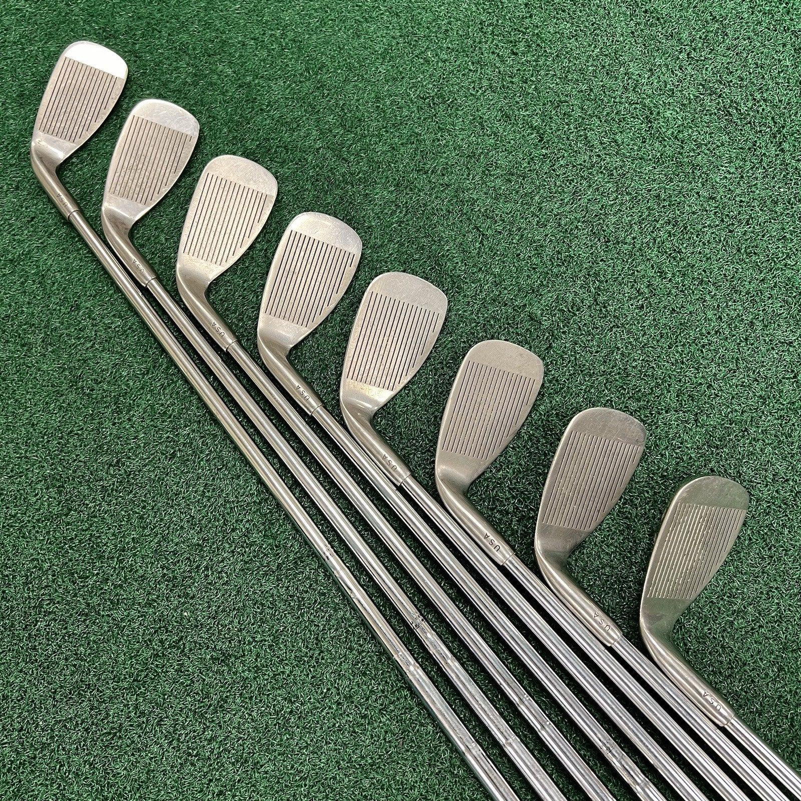 LYNX Precision Lite Iron Set 3-PW Regular Flex Steel Shafts Right Hand CLEAN!
