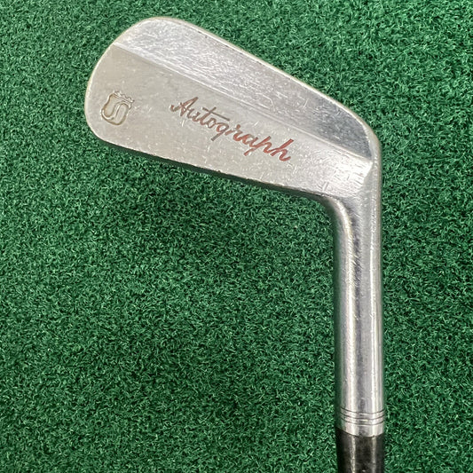 Vintage Spalding Autograph Single 2 Iron Blade MRH Steel Shaft Stiff Flex 39"