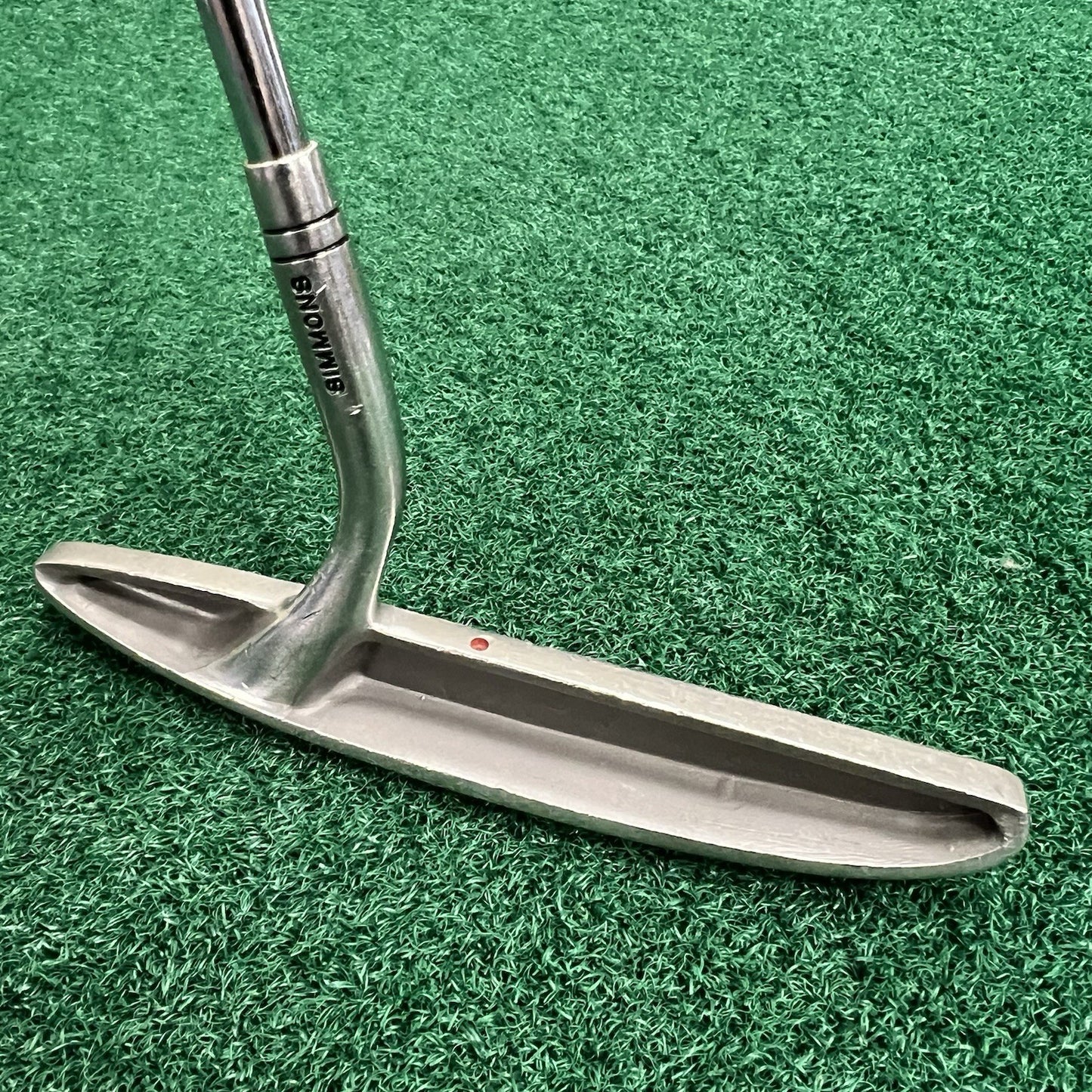 Pat Simmons Tiger Shark Great White Oversized Putter 35" Right Handed 7” Blade