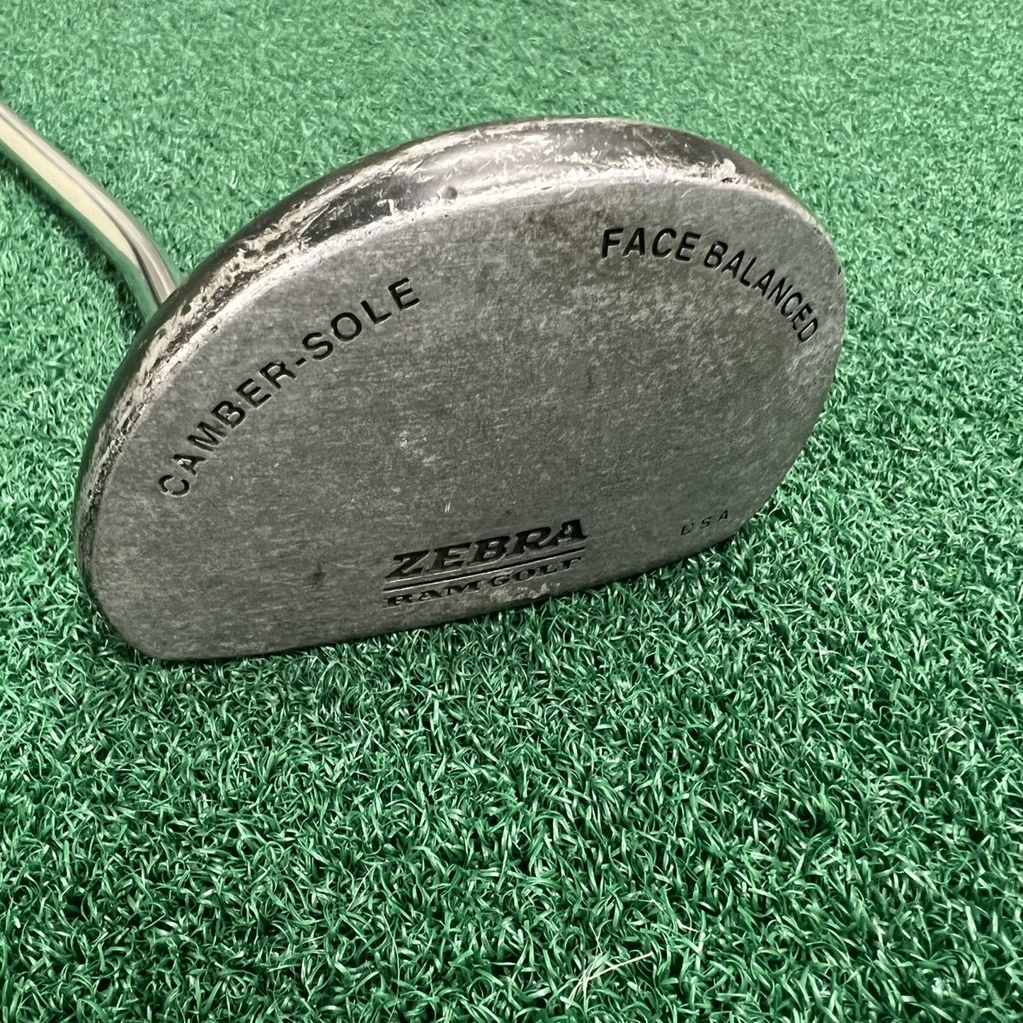 Ram Zebra Mallet 35.5" Putter Black Finish Face-Balanced Right Handed Golf Club