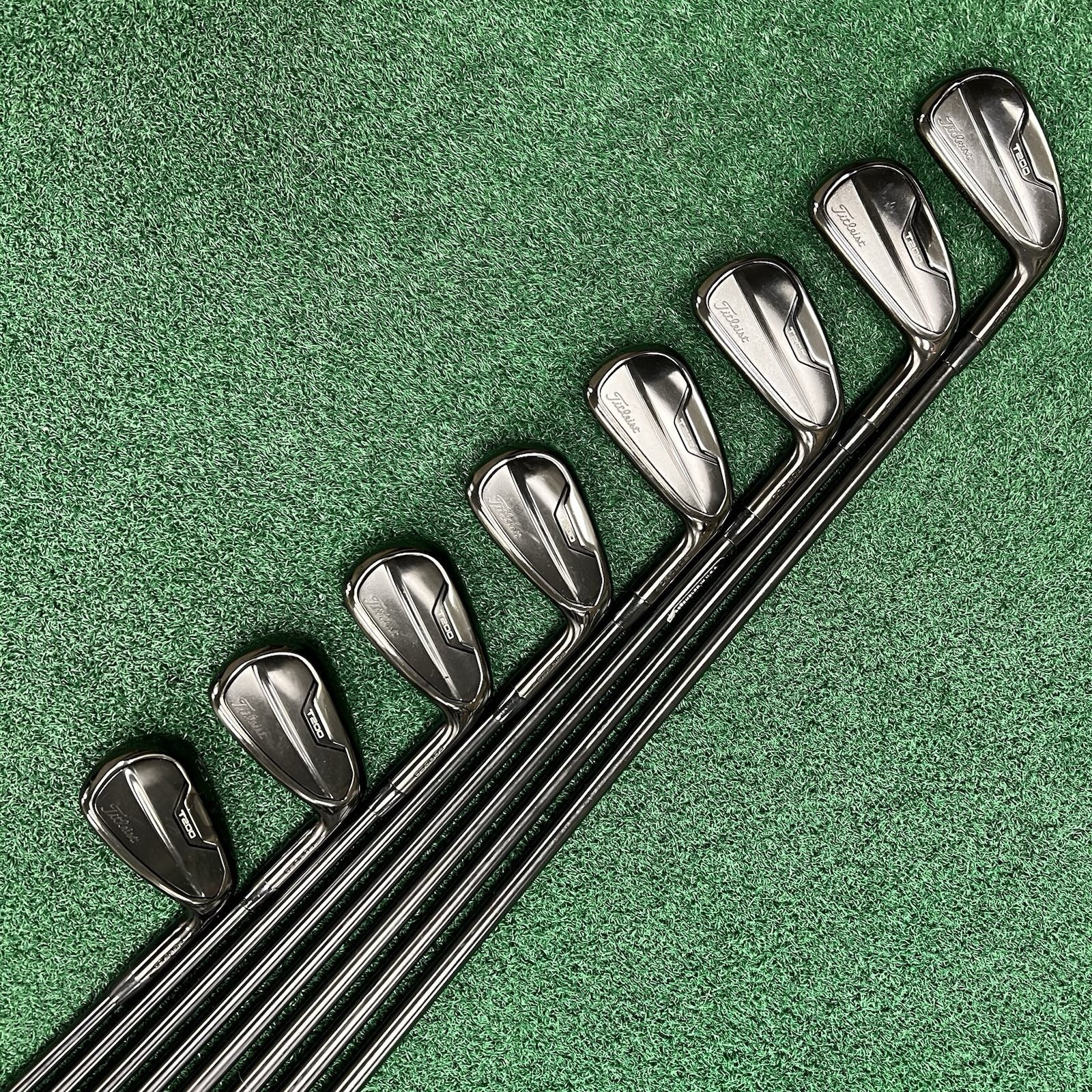 Titleist T200 Black Onyx Iron Set 4-PW+48° MRH Extra Stiff Project X LZ Steel