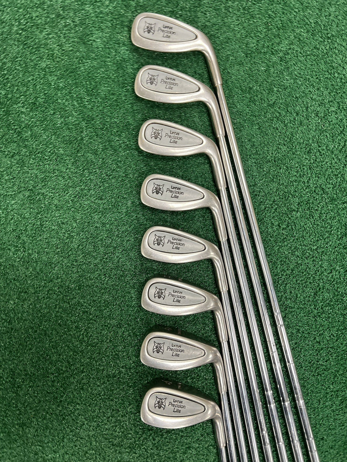 LYNX Precision Lite Iron Set 3-PW Regular Flex Steel Shafts Right Hand CLEAN!