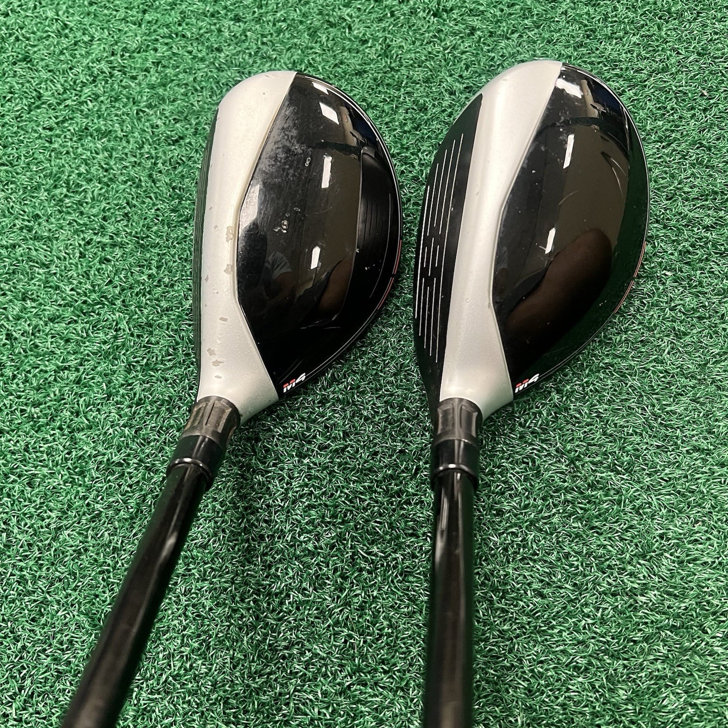 TaylorMade M4 Hybrid/Iron Set 4/5H 6-PW Stiff Flex Steel/Graphite Hybrids MRH