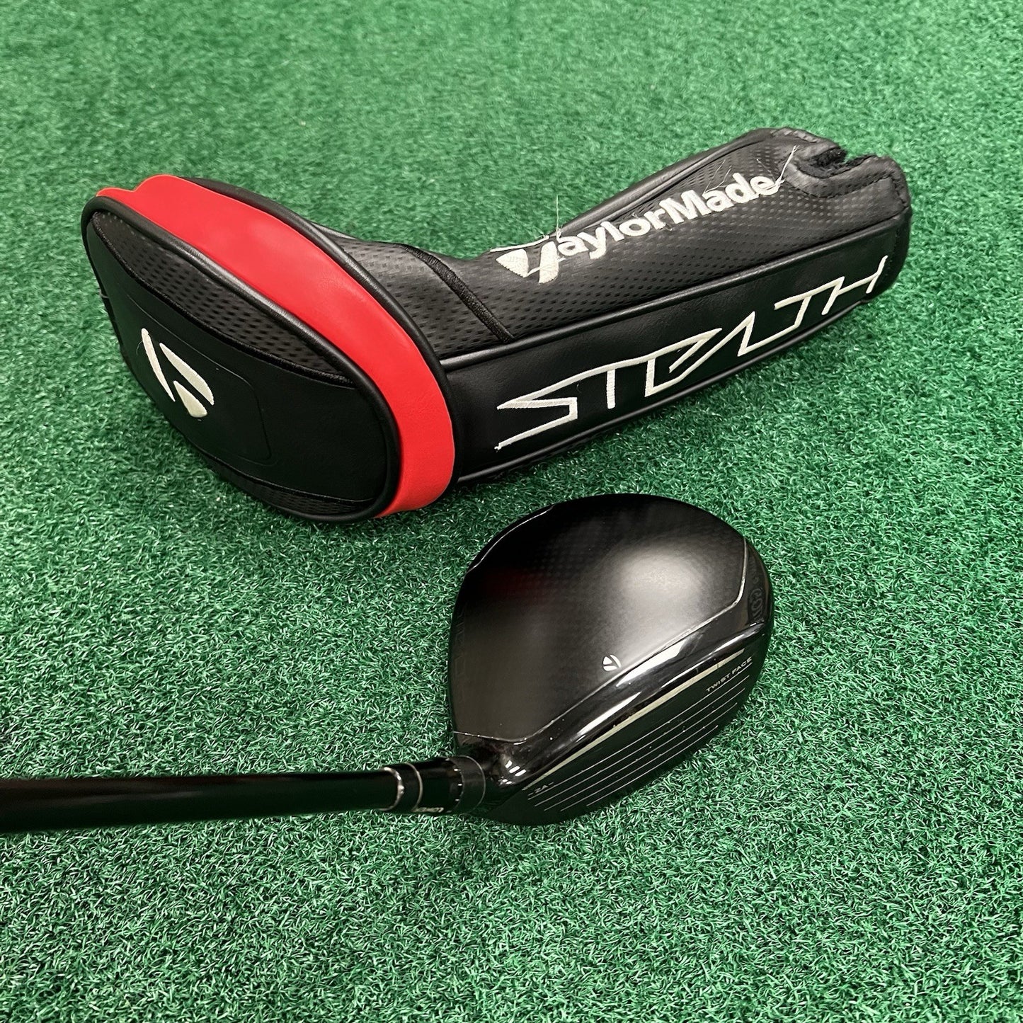 Taylormade Stealth Plus 15° 3 Fairway Wood Stiff Flex Hzrdus Left Hand MLH w/HC