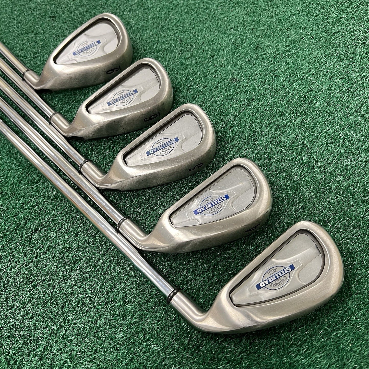 Callaway X-14 Partial Iron Set 3-4-5-6-9 Irons Men's Right Hand Uniflex Steel