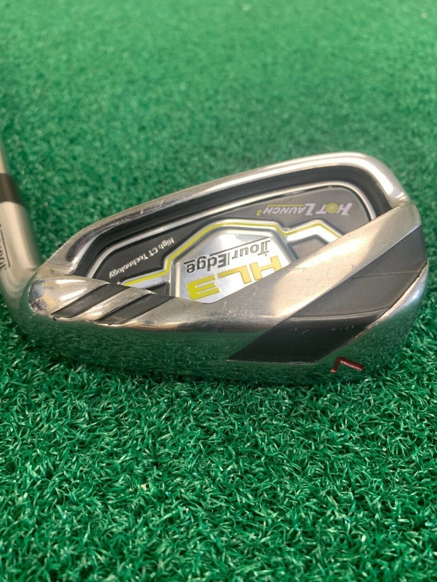 Tour Edge Golf HL3 7 Iron Steel Regular Flex KBS Shaft Tour 90 MRH
