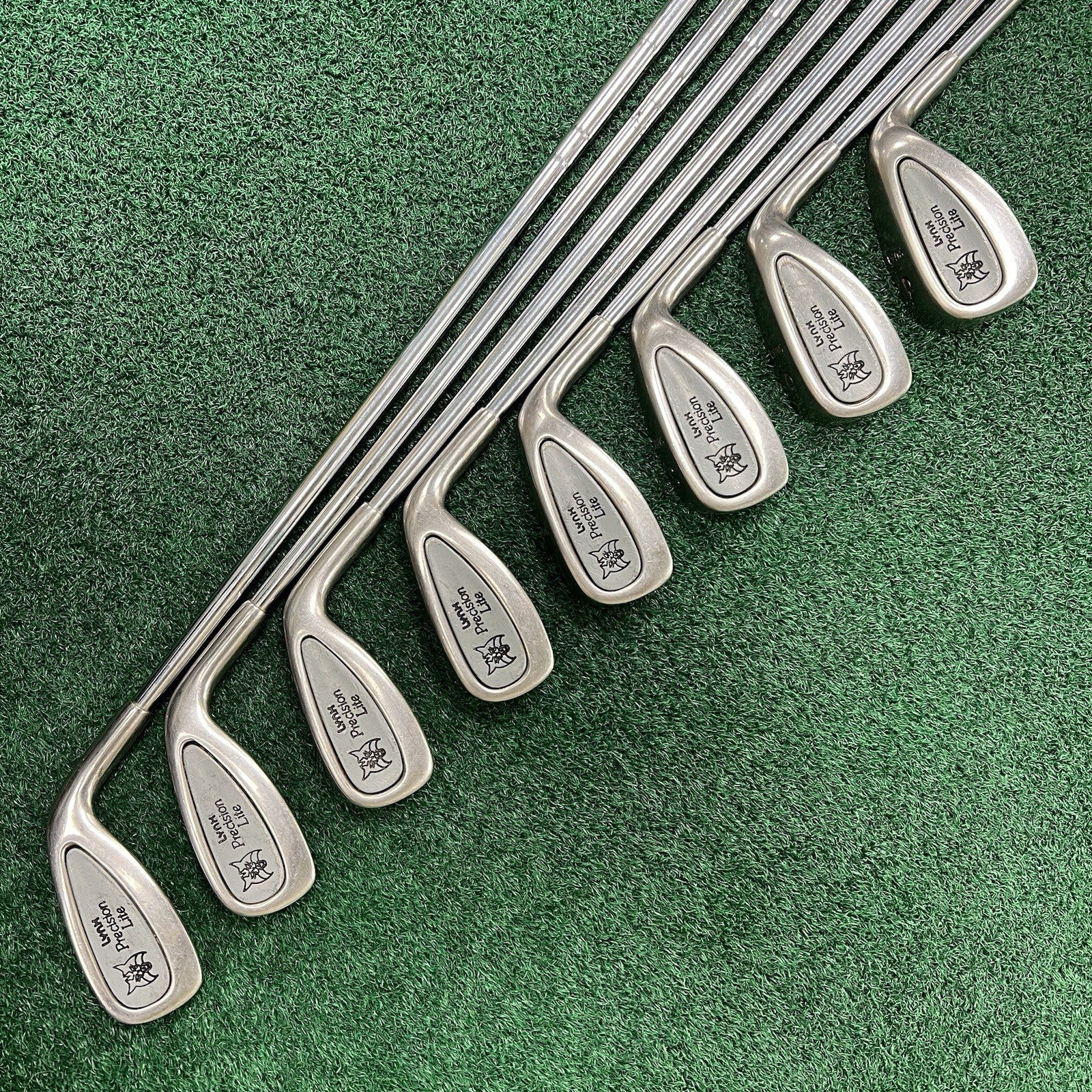 LYNX Precision Lite Iron Set 3-PW Regular Flex Steel Shafts Right Hand CLEAN!