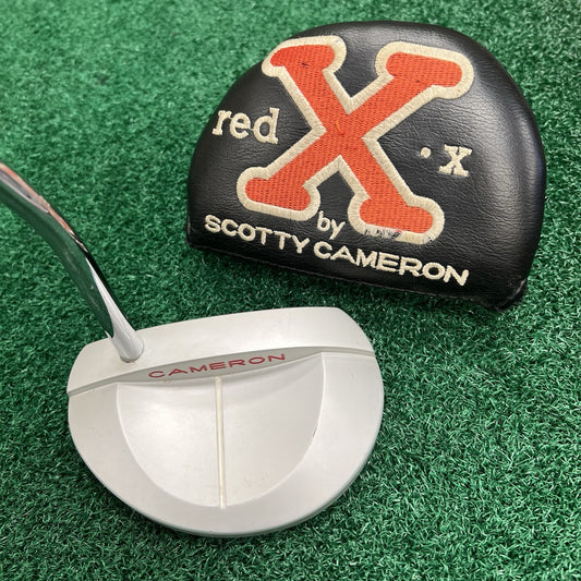 Titleist Scotty Cameron Red X MID Mallet Putter MRH 43" Original Shaft W/HC